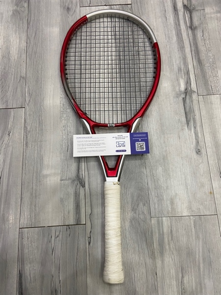 Vợt Tennis Wilson Triad 5 283G - 50-60 LBS - 69 cm - Màu đỏ - Ngoại hình: 97% - Cán trầy, tróc sơn, bụi - Body