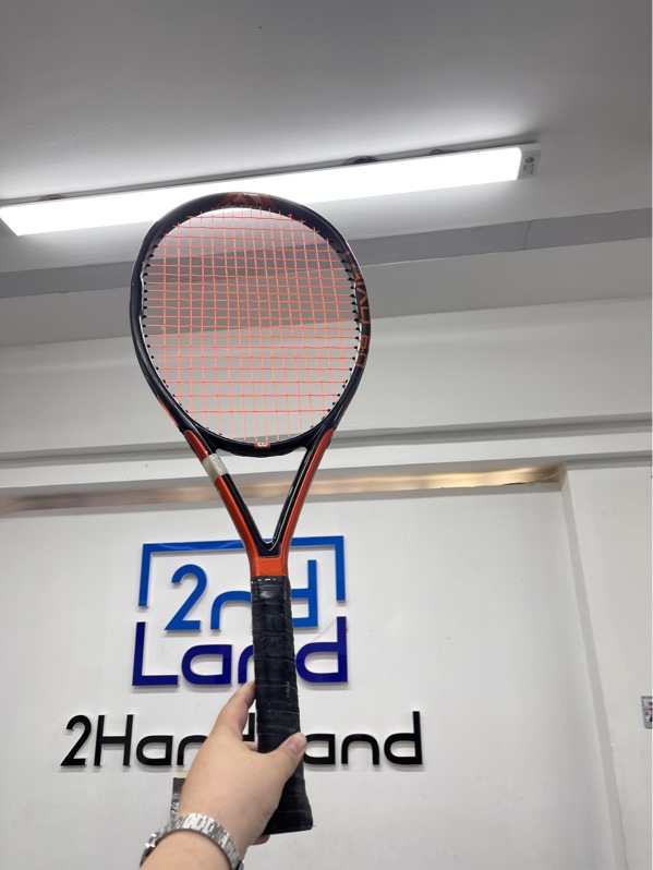 Vợt tennis Wilson Triad 6.0 - 260g - Màu đen cam - Ngoại hình 97% - Trầy khung - Body