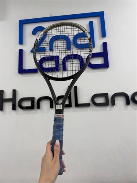 Vợt tennis Wilson Ultra 6.3 with Hammer Technology - Màu đen - Ngoại hình 98% - Quấn cán dơ - Body