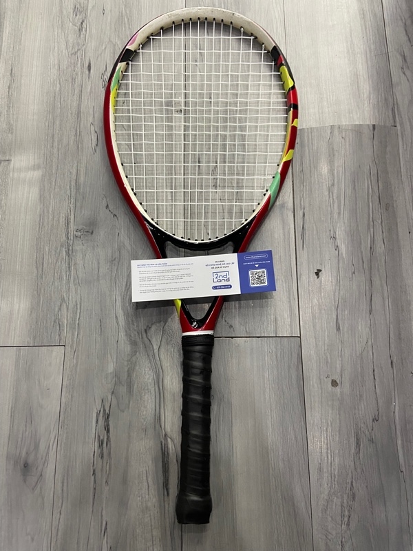 Vợt tennis Wilson W4 Red Fury - Màu đỏ trắng - Ngoại hình: 97% - Body