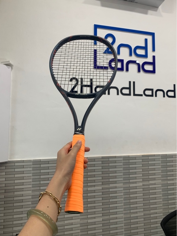 Vợt tennis Yonex Vcore Pro 100 - 280G - Màu xanh navy - Ngoại hình: 97% - Trầy - Body