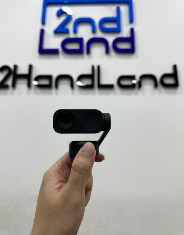 Webcam AI 4K Insta360 Link 2 - Màu đen - Ngoại hình 98% - Kèm box + TypeC - C + Kẹp camrera