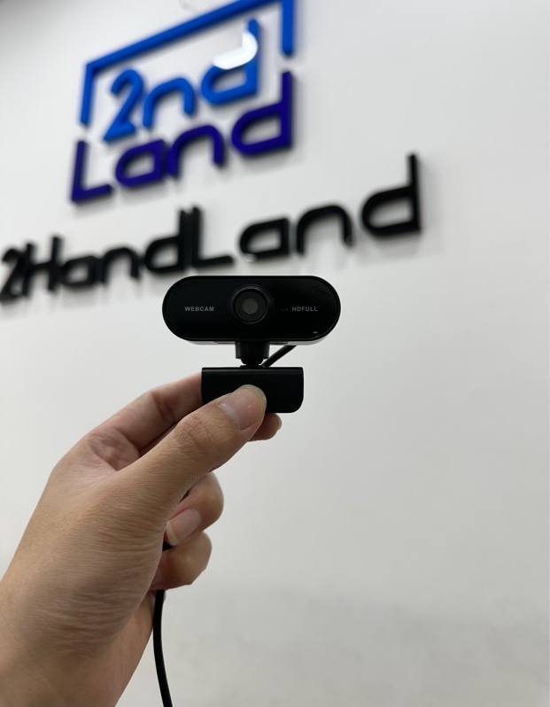 Webcam FullHD 1080P - Màu đen - Ngoại hình 97% - Body