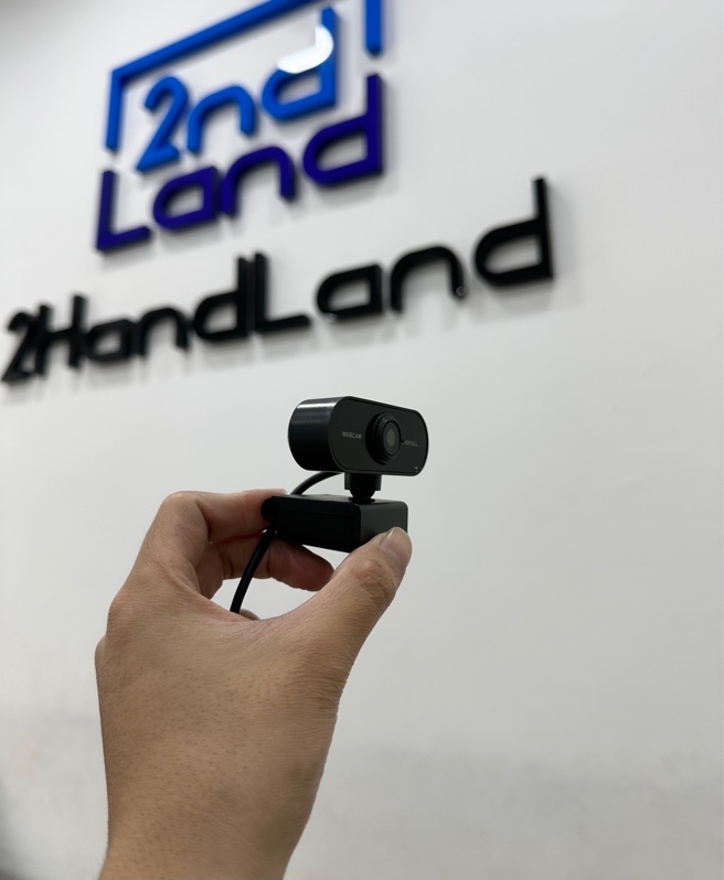Webcam FullHD 1080P - Màu đen - Ngoại hình 97% - Body