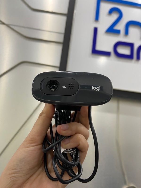 Webcam HD C270 - HD 720P - Màu xám - Ngoại hình: 98% - Kèm Box