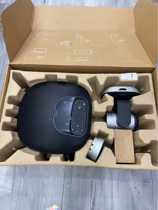 Webcam Hội Nghị Logitech Group Camera - Màu trắng đen - Ngoại hình: 98% - FullBox