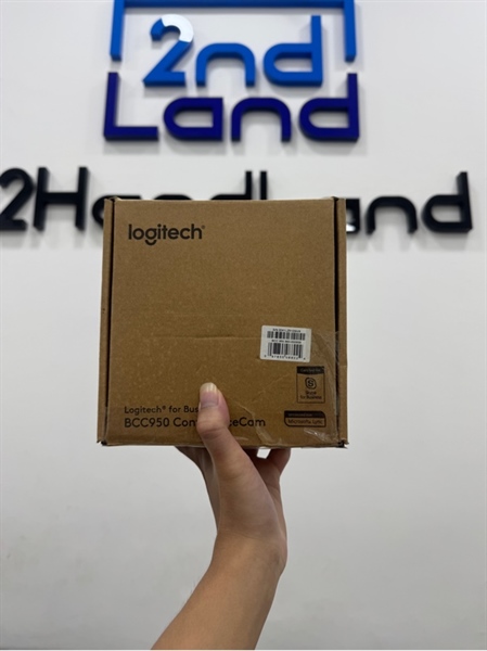 Webcam Logitech BCC950 - Màu đen - Ngoại hình 98% - Fullbox 4