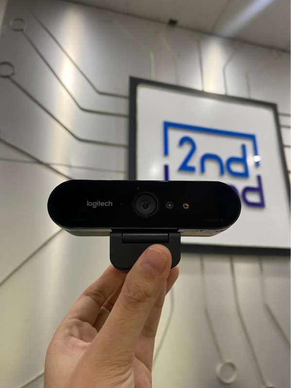 Webcam Logitech Brio 4K Pro - Màu đen - Ngoại hình: 97% - Kèm Box + dây
