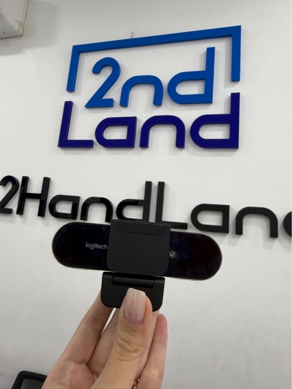 Webcam Logitech Brio 4k pro - Màu đen - Ngoại hình 97% - Kèm dây kết nối