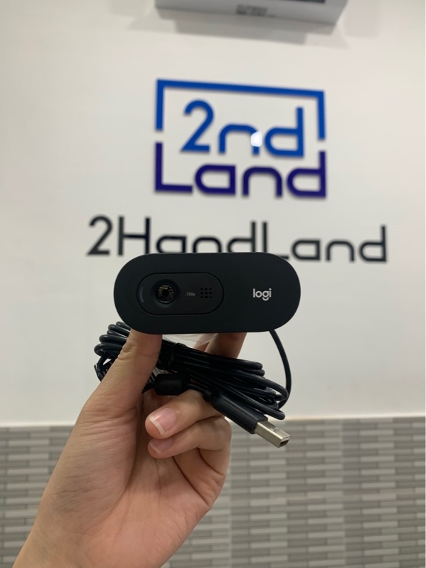 Webcam Logitech C505 HD - Màu đen - Ngoại hình: 98% - Box
