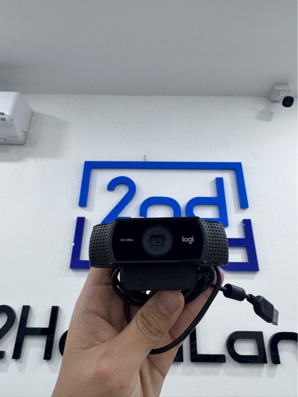 Webcam Logitech C922 Pro HD stream - Màu đen - Ngoại hình 98% - Kèm box