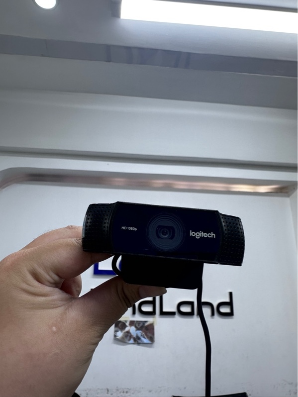 Webcam Logitech C922 Pro Stream - Full hd 1080p - Màu đen - Ngoại hình 98% - Body