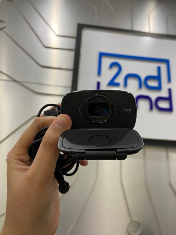 Webcam Logitech HD C525 - HD720P - Màu đen - Ngoại hình: 97% - Body