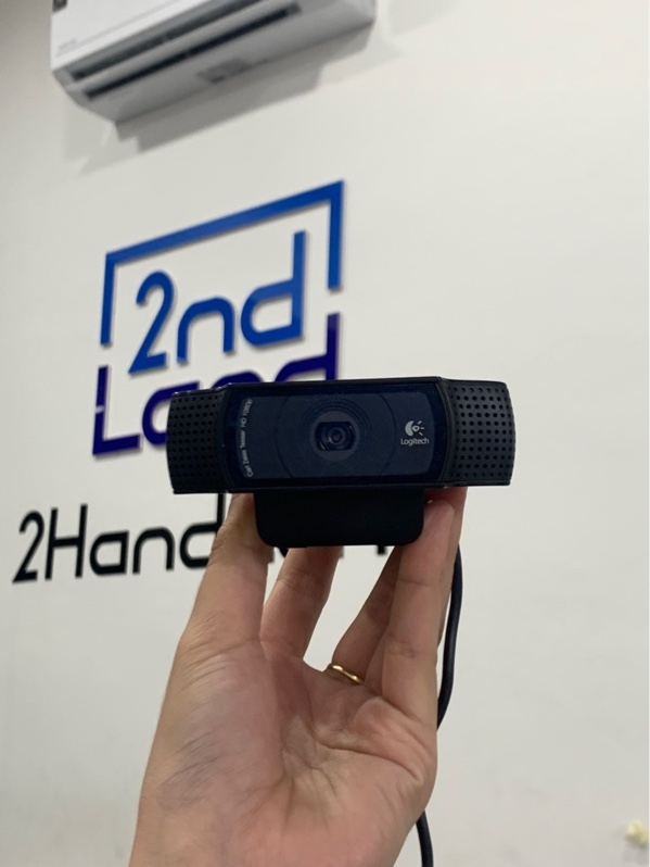 Webcam Logitech HD pro C920 - Màu đen - Ngoại hình: 98% - Body