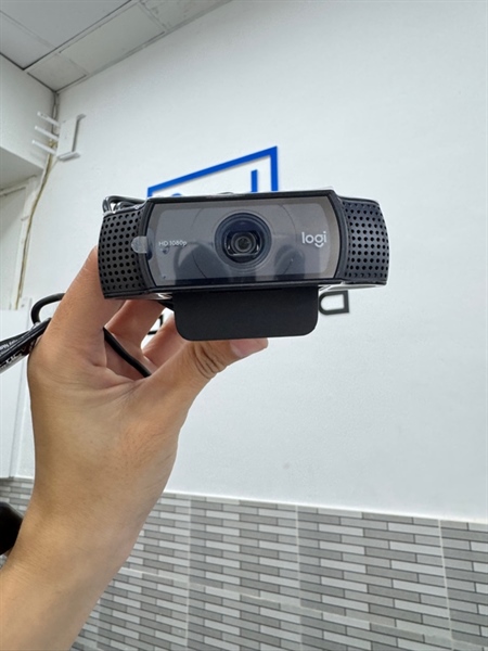 Webcam Logitech HP Pro C920 - Màu đen - Ngoại hình 98% - Body