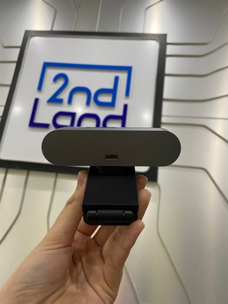 Webcam Logitech Ultra HD Brio 4K - Màu xám - Ngoại hình: 97% - Kèm dây 2