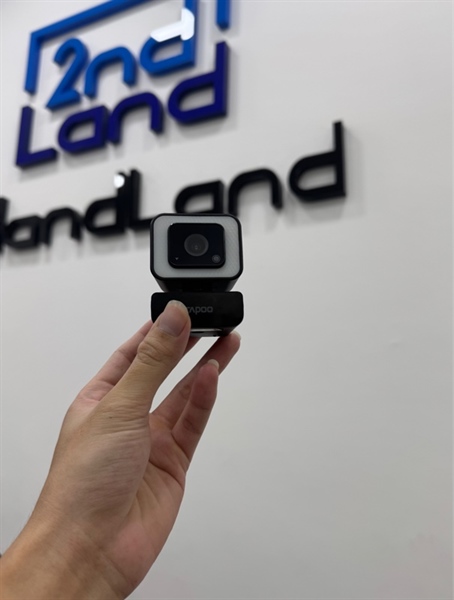 Webcam Rapoo C270L Full HD 1080P - Màu đen - Ngoại hình 97% - Kèm dây kết nối