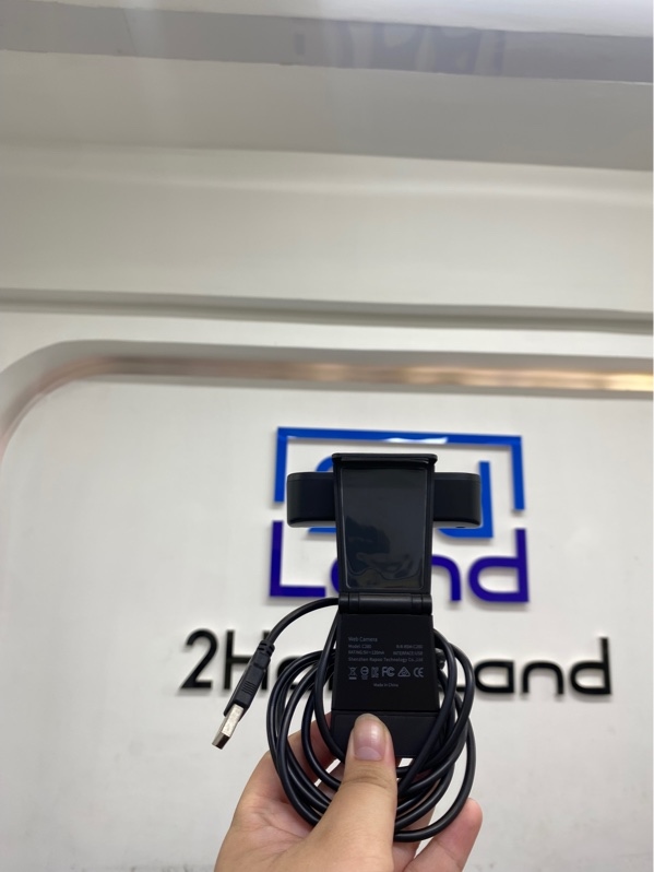 Webcam Rapoo C280 2K 1440p - Màu đen - Ngoại hình 98% - Fullbox