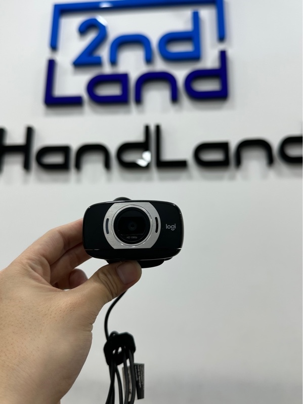 Webcam tích hợp micro Logitech HD C615 - Màu đen - Ngoại hình 97% - Kèm box