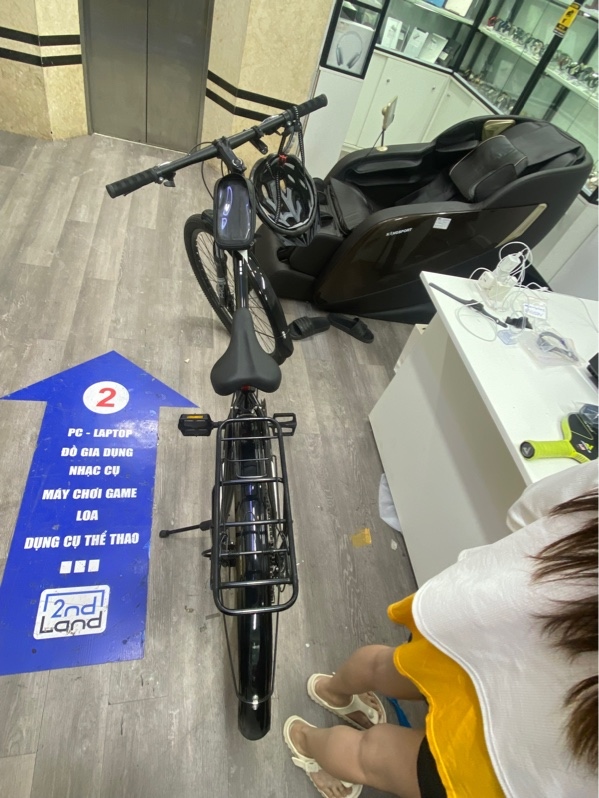 Xe đạp Raptor Rally 3B - Màu đen - Ngoại hình 97% - Kèm nón
