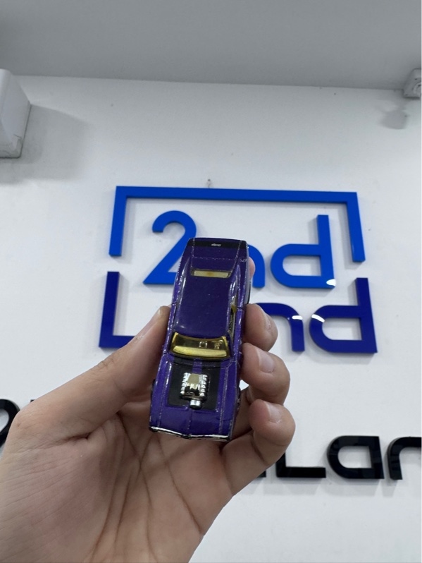 Xe mô hình Hot Wheels '70 Dodge Charger R/T - Ngoại hình 97% - Trầy xước - Body