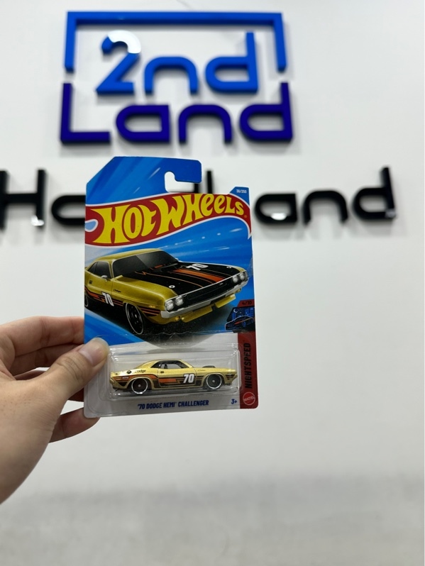 Xe mô hình Hot Wheels '70 Dodge Hemi Challenger - Newseal