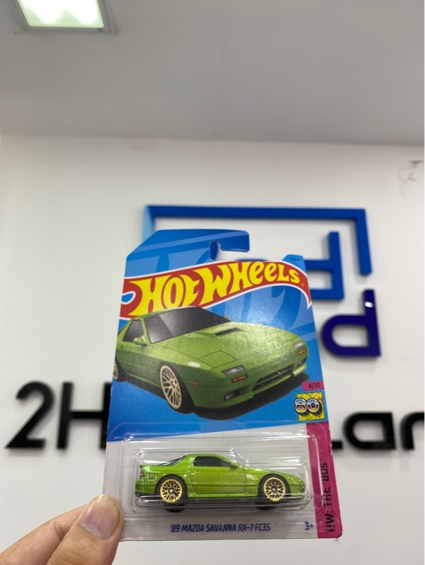 Xe mô hình Hot Wheels - 89 Mazda Savanna RX-7 FC3S - New seal