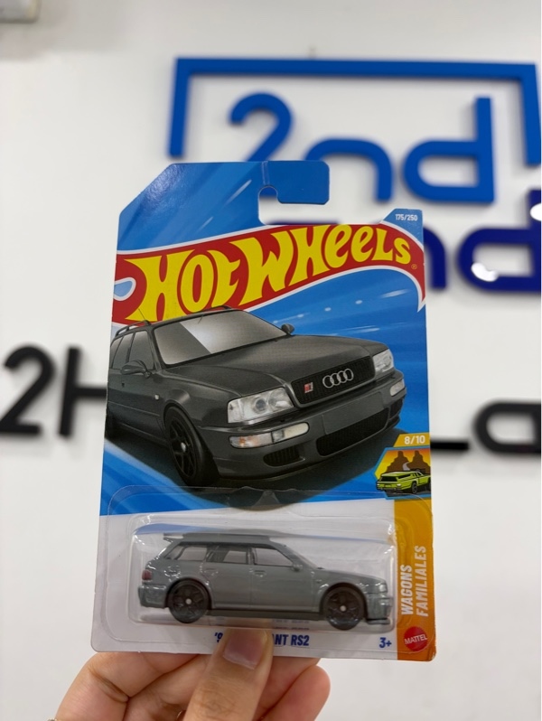 Xe mô hình Hot wheels - 94 Audi Avant RS2 - Màu xám - NewSeal