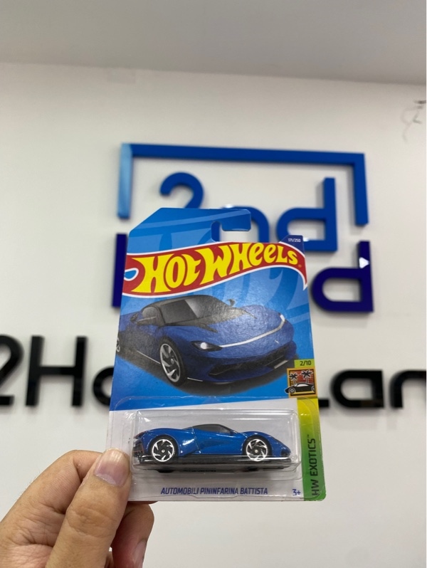 Xe mô hình Hot Wheels - Auto Mobili Pininfarina Battista - New seal