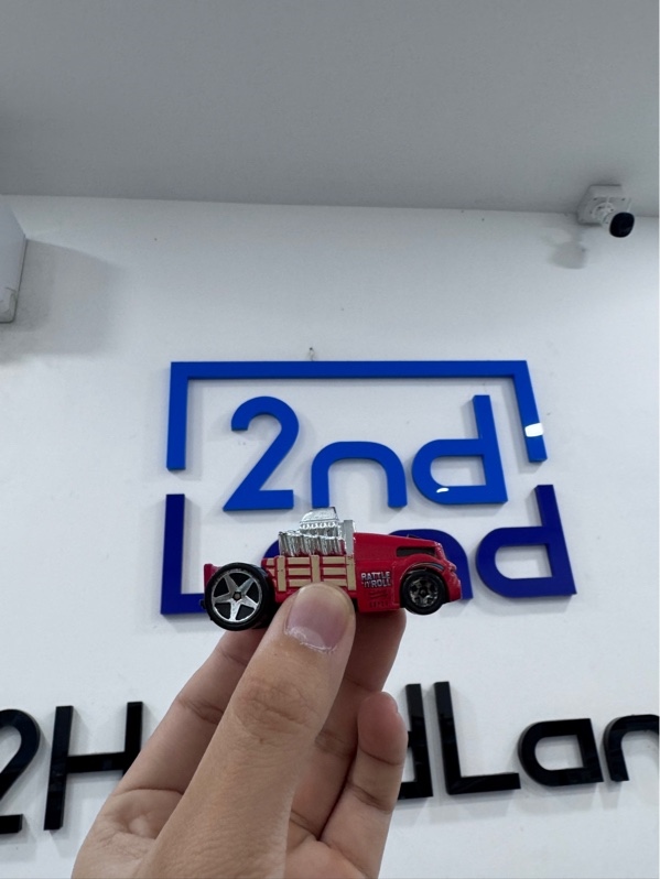 Xe mô hình Hot Wheels Crate Racer - Ngoại hình 97% - Trầy xước - Body