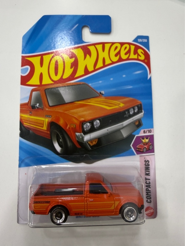 Xe mô hình Hot Wheels - DATSUN 620 - Màu cam - NewSeal 2026