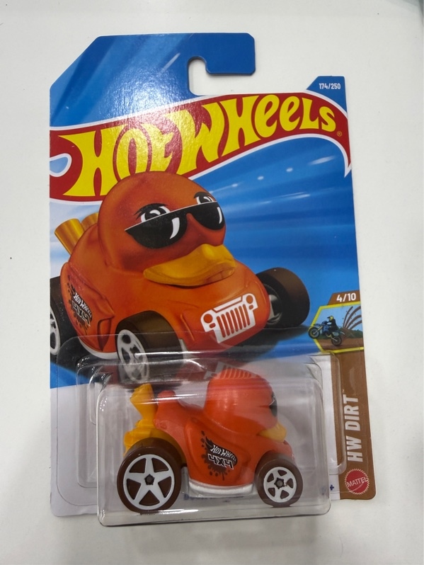 Xe mô hình Hot Wheels - DUCK N' ROLL - Màu cam - NewSeal 2026