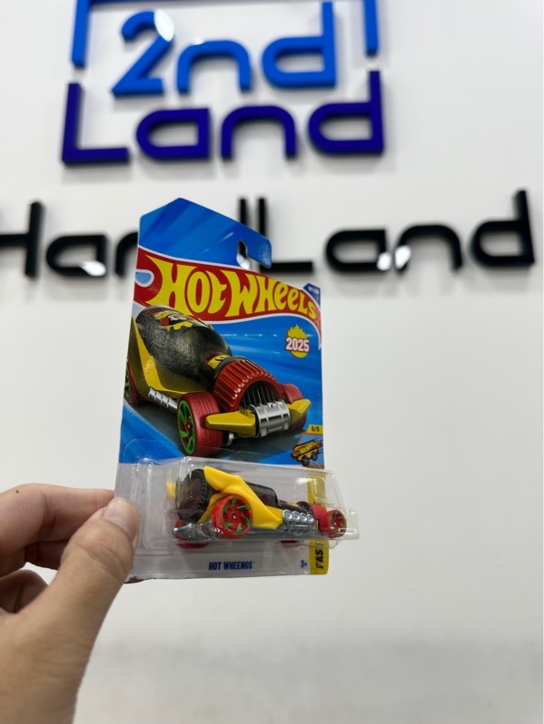 Xe mô hình Hot Wheels - Fast Foodie - Hot Wheengs 197/250 - Màu vàng - Newseal