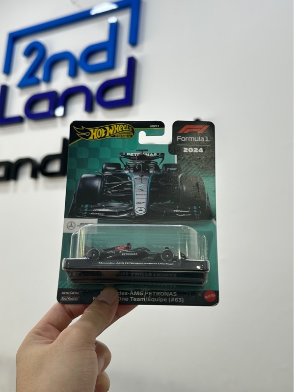 Xe mô hình Hot Wheels Formula 1 Premium 2024 - Màu Xanh - Newseal