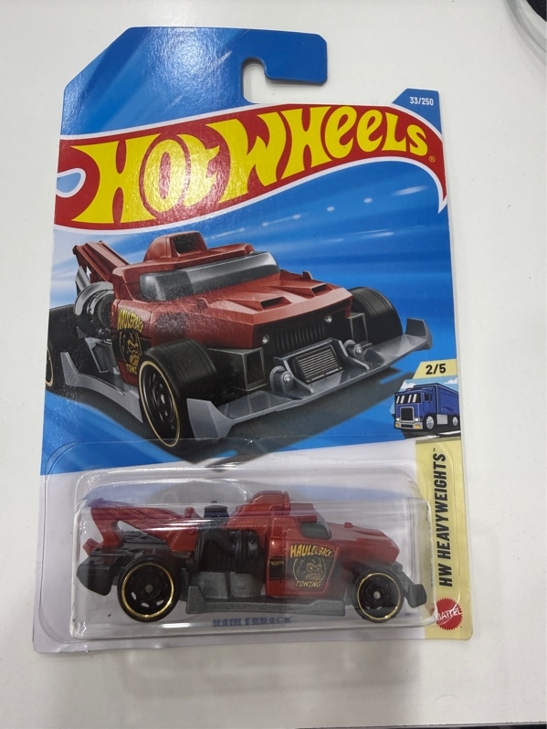 Xe mô hình Hot Wheels - HAULERBACK - Màu đen đỏ - NewSeal 2026