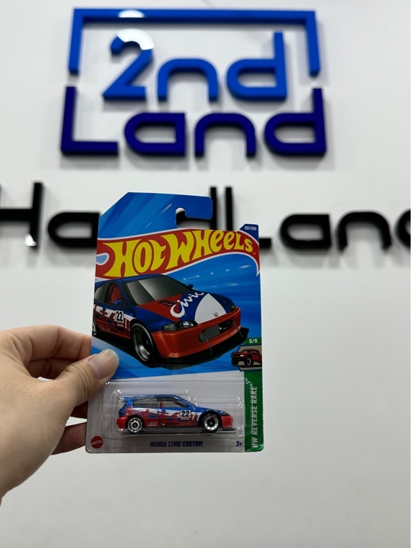 Xe mô hình Hot Wheels Honda Civic Custom - Newseal