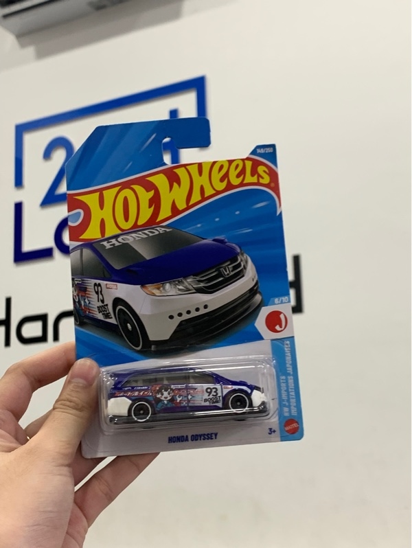 Xe mô hình Hot Wheels Honda Odyssey - Kèm box