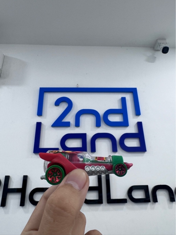 Xe mô hình hot wheels hot wheengs - Màu xanh - Ngoại hình 97% - Body
