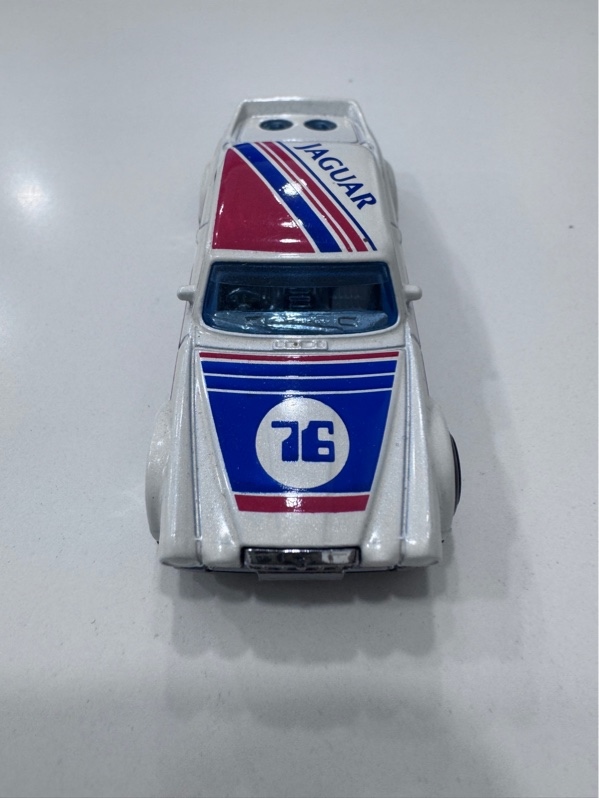 Xe mô hình Hot wheels Jaguar XJC V12 Coupe HYW54 - Màu trắng - Ngoại hình 98% - Body