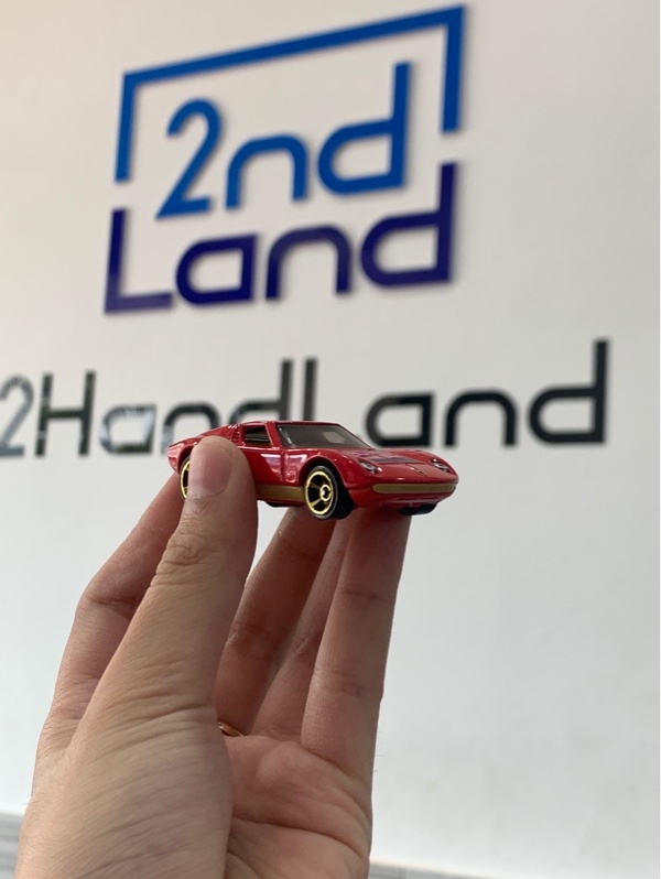 Xe mô hình Hot Wheels Lamborghini Miura P400SV - Màu đỏ - Ngoại hình: 97% - Body