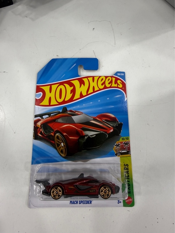 Xe mô hình Hot Wheels - MACH SPEEDER - Màu đỏ - NewSeal 2026