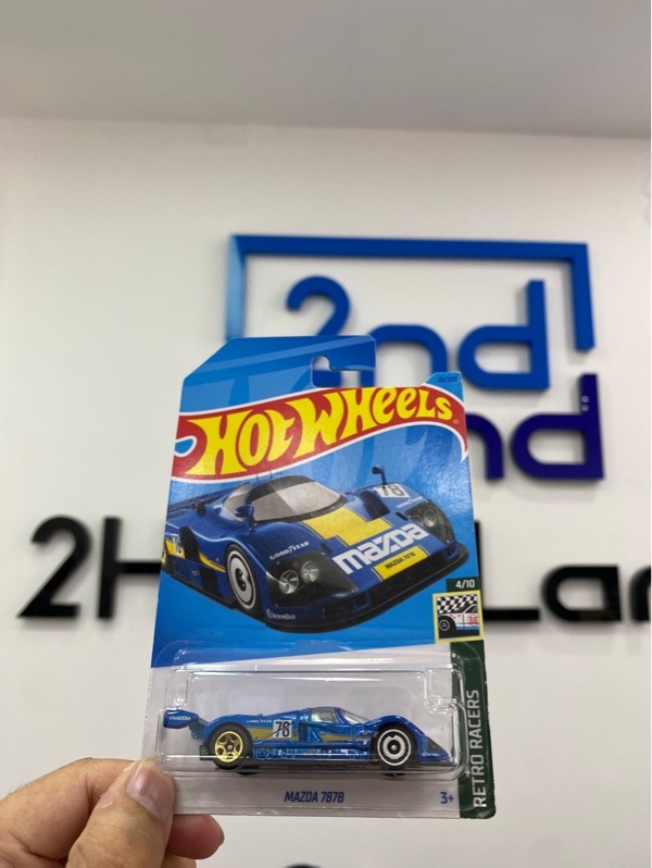Xe mô hình Hot Wheels - Mazda 787B - New seal