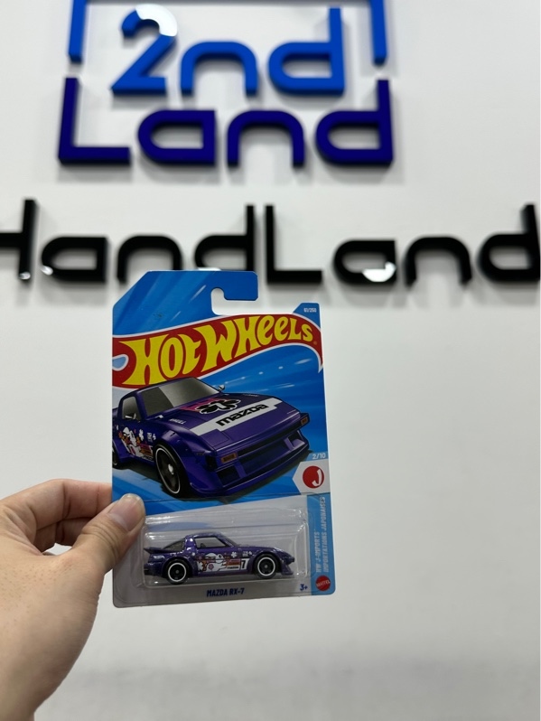Xe Mô Hình Hot Wheels - Mazda Rx-7 Tem Con Thỏ - Newseal