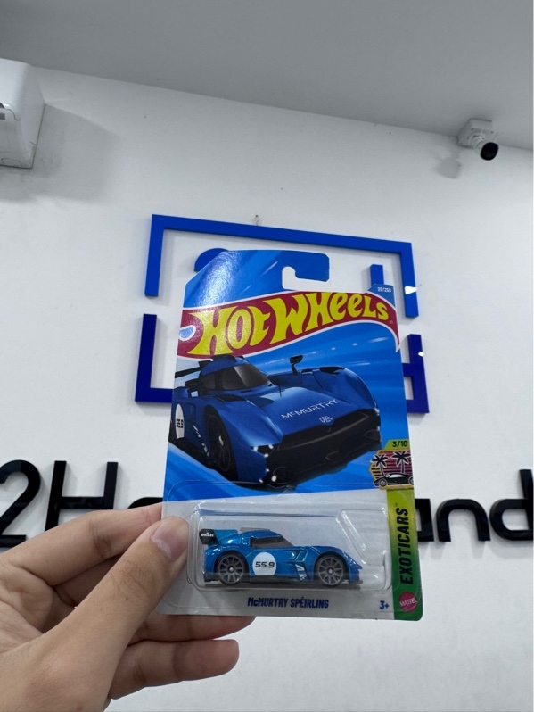 Xe mô hình Hot wheels McMurtry Spéirling - Màu xanh - Newseal