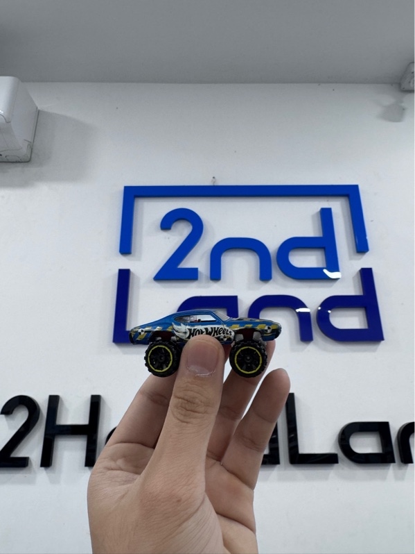 Xe mô hình Hot Wheels Olds 442 W-30 - Ngoại hình 97% - Trầy xước - Body