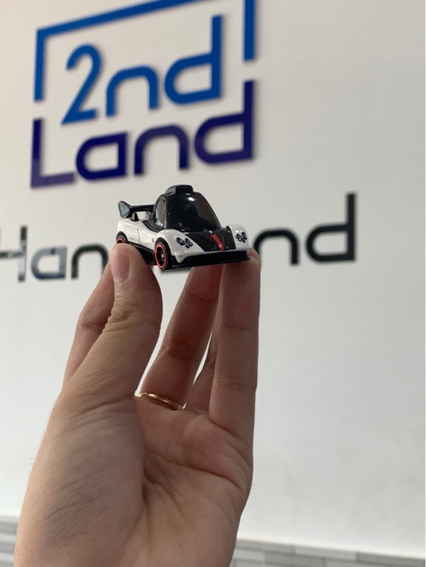 Xe mô hình Hot Wheels Pagani Zonda Cinque - Màu trắng - Ngoại hình: 97% - Body