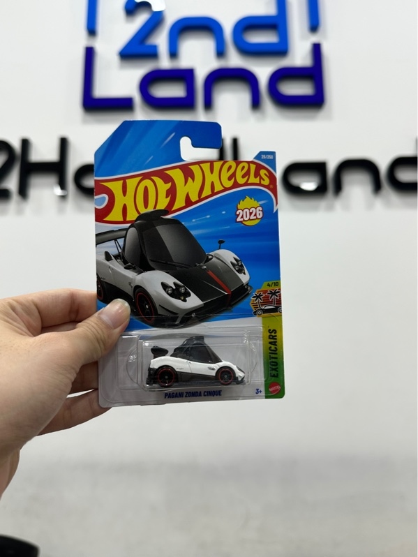 Xe mô hình Hot Wheels Pagani Zonda Cinque - Newseal