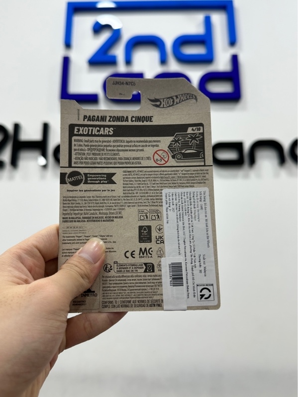 Xe mô hình Hot Wheels Pagani Zonda Cinque - Newseal