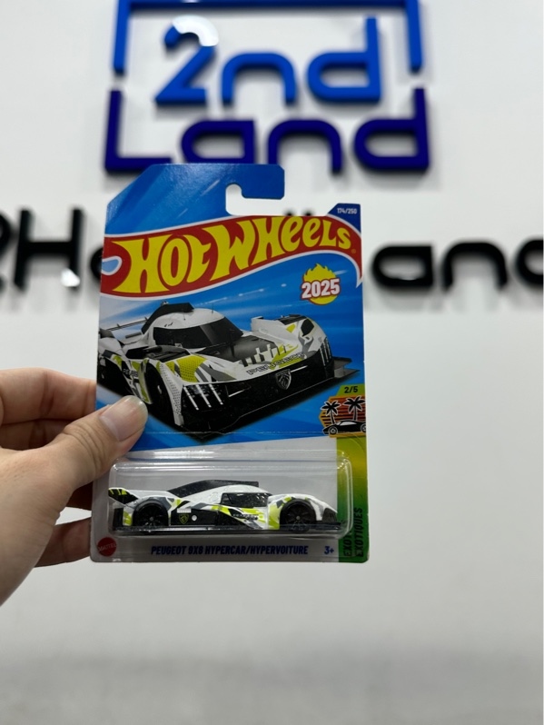 Xe mô hình Hot Wheels Peugeot 9x8 hypercar - Newseal