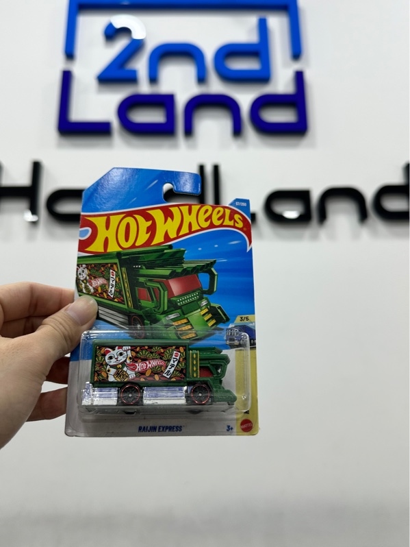 Xe mô hình Hot Wheels Raijin Express - Newseal